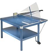 Dahle 585 Premium Guillotine Trimmer w/Stand, 43.25" Cut Length, 30 Sheet Capacity, Large Format,...