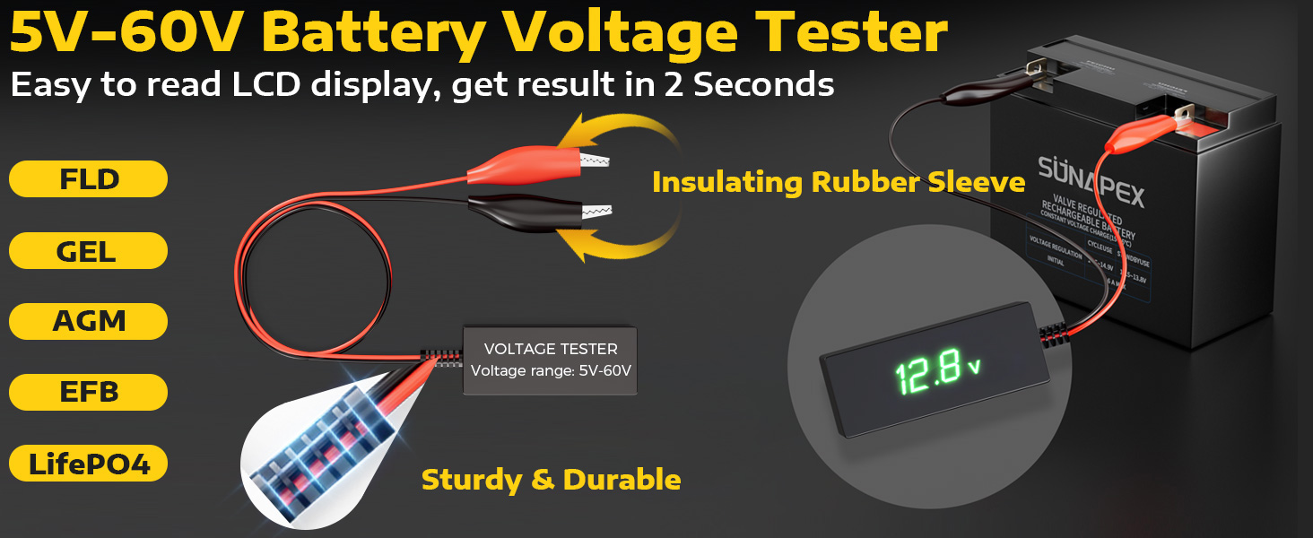 golf battery tester