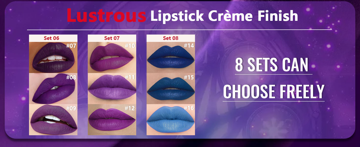 HHLTOH 3Pcs Matte Lipsticks for Women
