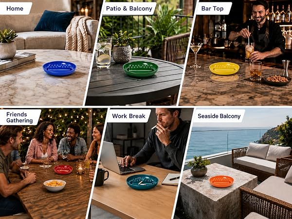 Plastic Ashtrays