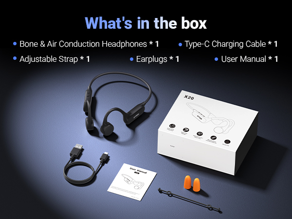 Bone & Air Conduction Headphones