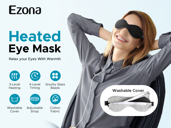 heated eye mask eye mask for dry eyes warm compress for eyes dry eye mask