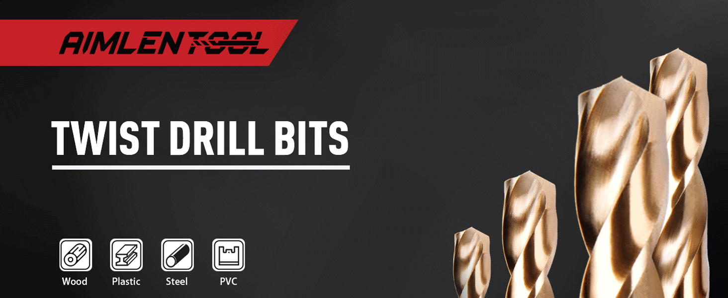 Cobalt Drill Bits Set