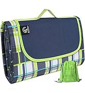 REDCAMP Extra Large Picnic Blanket Waterproof Sandproof, Durable Oxford Foldable Picnic Mat Outdo...