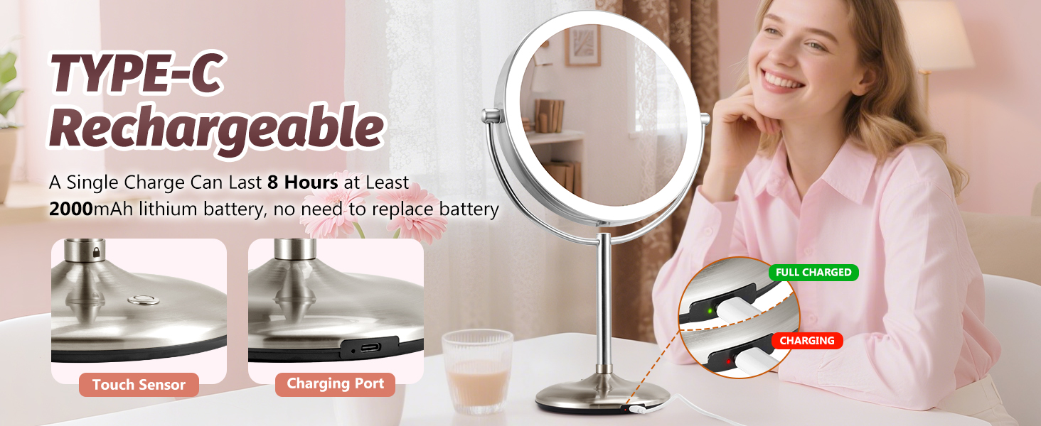 magnifying mirror