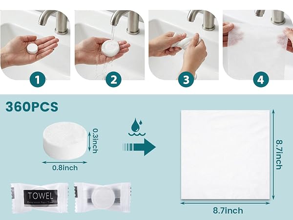 Disposable Compressed Towels