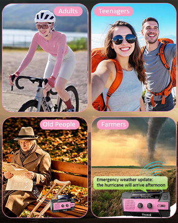 emergency crank weather radio