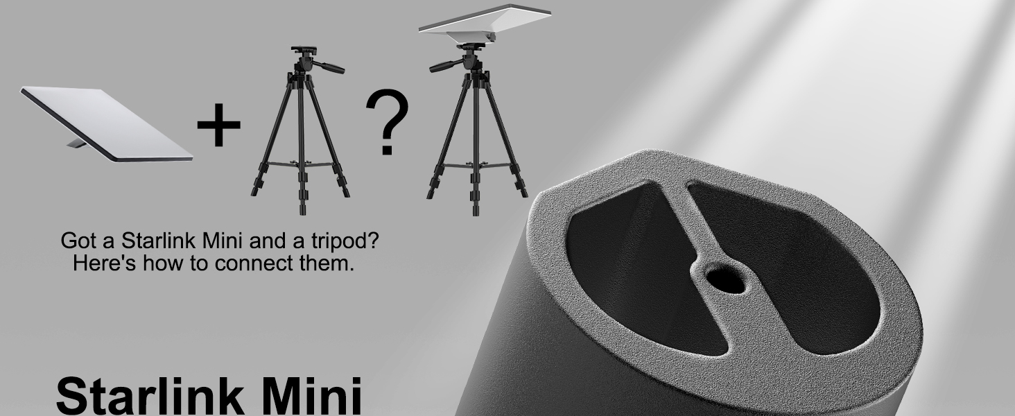 starlink mini tripod adapter