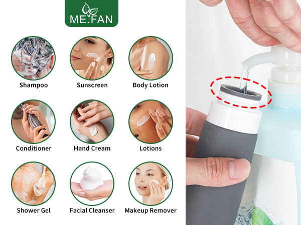 Travel Bottles for Toiletries