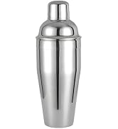 Cocktail Shaker, 24 oz Martini Shaker, Drink Shaker Built-in Strainer, Professional Drink Mixer S...