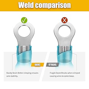 Heat Shrink Ring Connectors