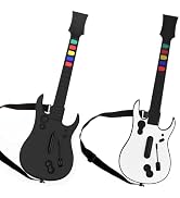 DOYO Wireless Guitar Hero Controller for PC and PlayStation 3 PS3 with Dongle for Clone Hero, Roc...