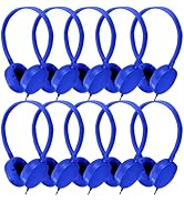 CN-Outlet Kids Headphones Bulk 10 Pack for School Classroom Students Children Teen Toddler Boys G...