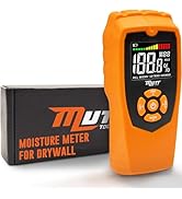 Mutt Tools Pinless Moisture Meter for Drywall – Non-Destructive Wood Moisture Meter for Walls, Wo...
