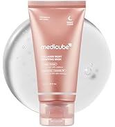 medicube Wrapping Mask Collagen Overnight Peel Off Facial Mask | Elasticity & Hydration Care, Red...