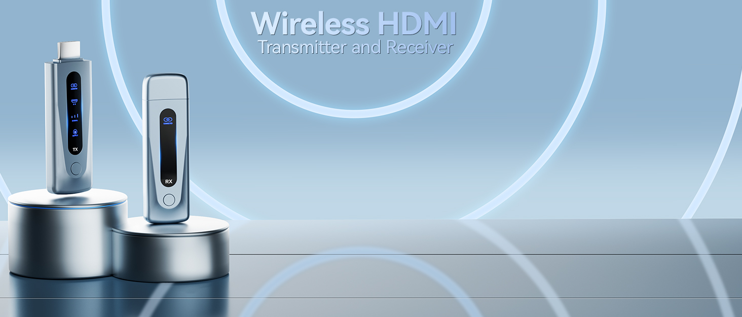 Wireless HDMI Transmitter and Receiver