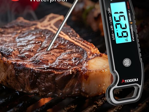 ATOGOU Thermocouple Meat Thermometer