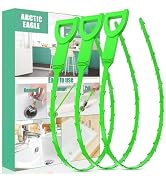 Drain Snake Hair Drain Clog Remover - 3 Pack Shower Snake Sink Unclogger Tool with Exquisite Pack...