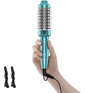Terviiix Thermal Brush, MINI 1.5 Inch Hot Brush, Ionic Heated Round Brush, Tourmaline Ceramic Ion...