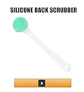 silicone back scrubber