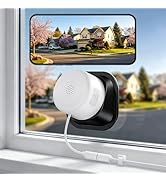 4MP 2K Window Security Camera, 5G & 2.4GHz WiFi Indoor Camera Wireless, Blacklight Color Night Vi...