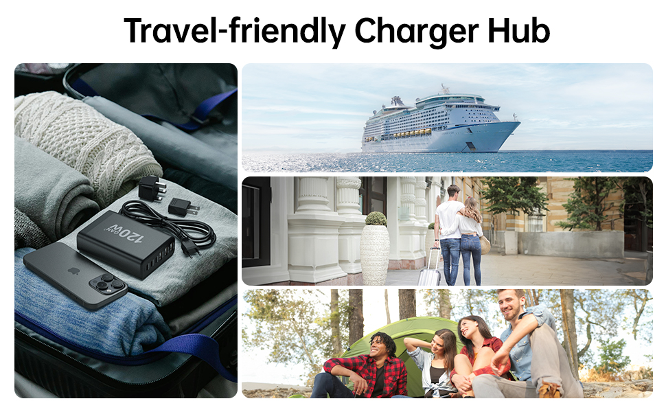 european travel plug adapter eu/uk/us power strip with usb
