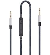 Audio Replacement Cable with in-Line Mic Remote Volume Control Compatible with Philips Audio Fide...