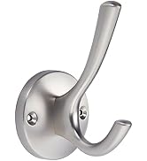 TUNNY 5 Pack Round Coat Towel Hooks - Brushed Nickel Coat Hooks for Hanging Coats Towel Hooks for...