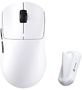 ATTACK SHARK F1 AIR Wireless 8K Ultralight 39g Gaming Mouse-White | PAW3955 MAX 60K DPI Sensor,No...