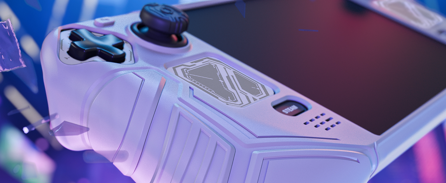 PlayVital Mecha Protective Case for Steam Deck