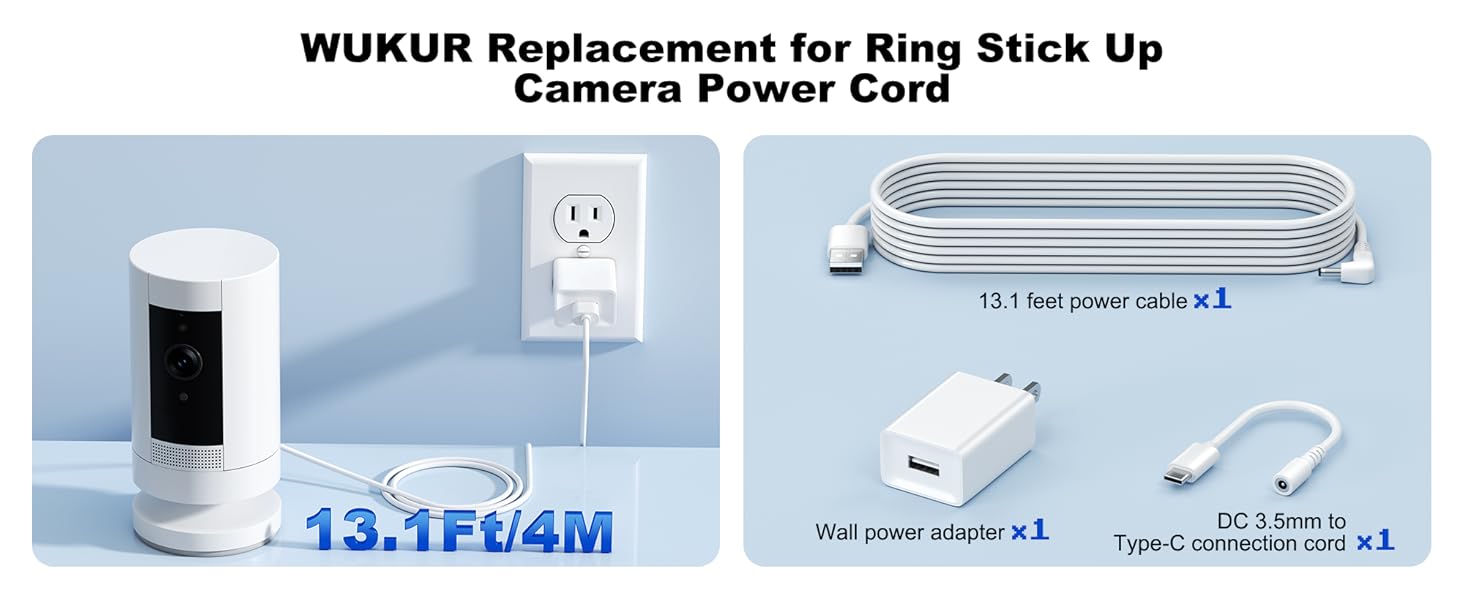 RING STICK UP CAMERA POWER ADAPTER