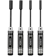 Rowiz 4PCS RC Repair Tools Nut Drivers 4.0 5.5 7.0 8.0mm Hex Screwdriver Set for RC Models Car Bo...