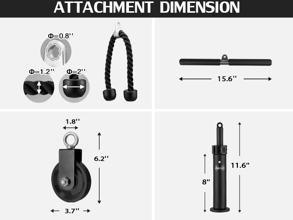 cable pulley system gym
