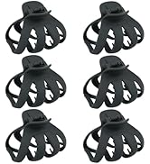 Big Claw Large Hair Claw Clips for Thick and All Hair Types, Matte Octopus Jaw Clips with Strong ...