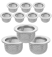 DOITOOL Cocktail Smoker Screens : 10PCS Old Fashioned Screen Bar Strainers Stainless Steel Cockta...