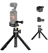 HAFOKO Osmo Pocket 3 Tripod+ Osmo Pocket 3 Expand Frame Extendable Mini Selfie Stick Tripod with ...