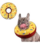 Supet Inflatable Dog Cone Collar for Large Medium Small Dogs, Soft Cone Collar for Dogs Cats, ECo...