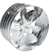 iLiving ILG8G14-12T Automatic Gable Mount Attic Ventilator Fan with Adjustable Thermostat, 3.10 A...