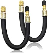 Z-oneMart 2pcs Valve Stem Extenders, 8.25 Inch Flexible Schrader Tire Valve Extension Tire Valve ...