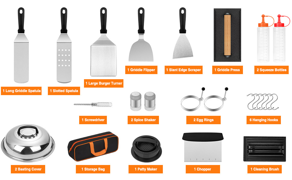 Griddle Accessories Kit