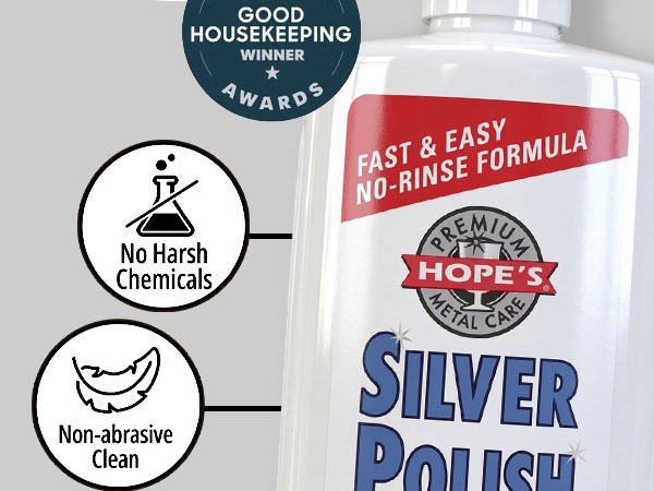 silver polish tarnish remover cleaner jewelry silverware metal restore shine cream antique cleaner