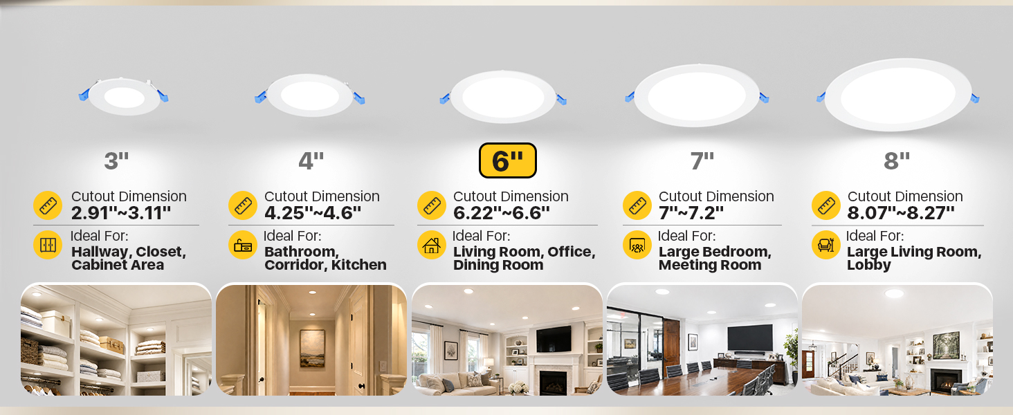 Ensenior Recessed Lighting