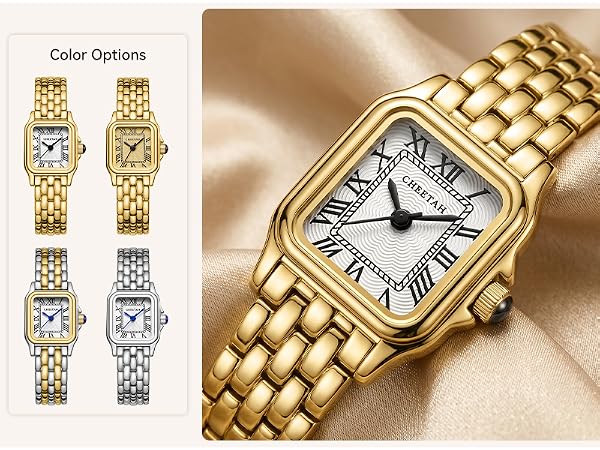 Color Options: Gold White, Gold Gold, Silver Gold White, Silver White