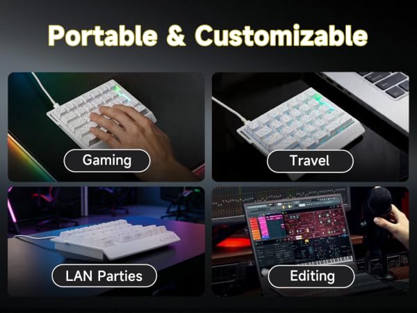 One-handed Gaming Keyboard