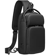 GYakeog Crossbody Sling Bag for Men Women Shoulder Backpack for Sports Hiking Travel Chest Bag Da...