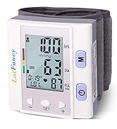 LotFancy Wrist Blood Pressure Monitor for Home Use, BP Cuff, Automatic Digital Blood Pressure Mac...