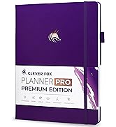 Clever Fox Planner Pro Premium Edition – Luxurious Weekly & Monthly Planner + Budget Planner Orga...