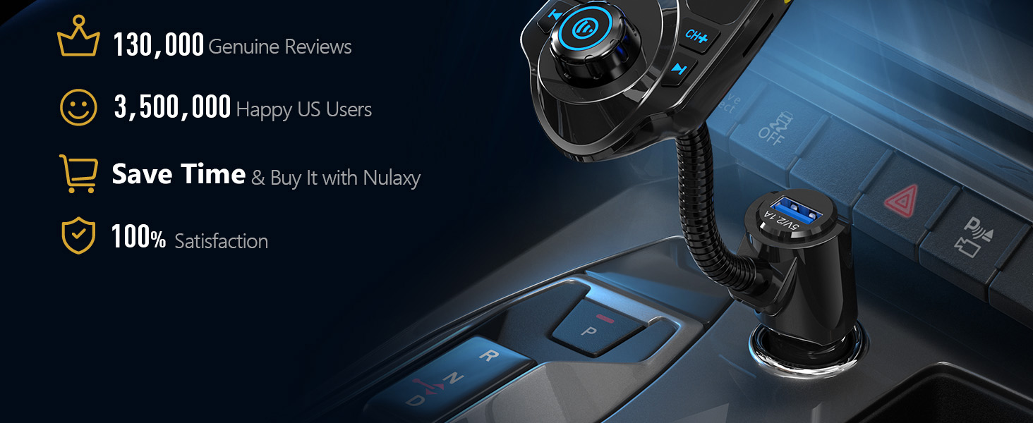 car charger bluetooth radio adapter phone pantalla para carros