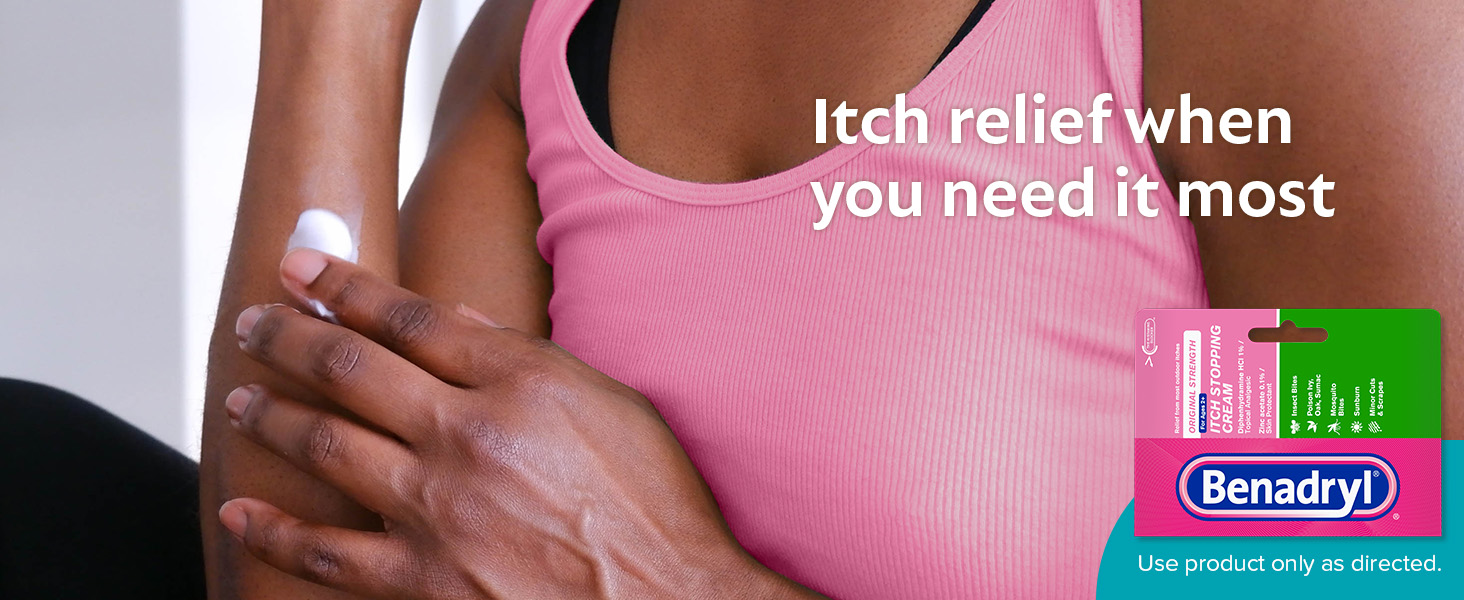 Benadryl Original Strength Itch Stopping Cream