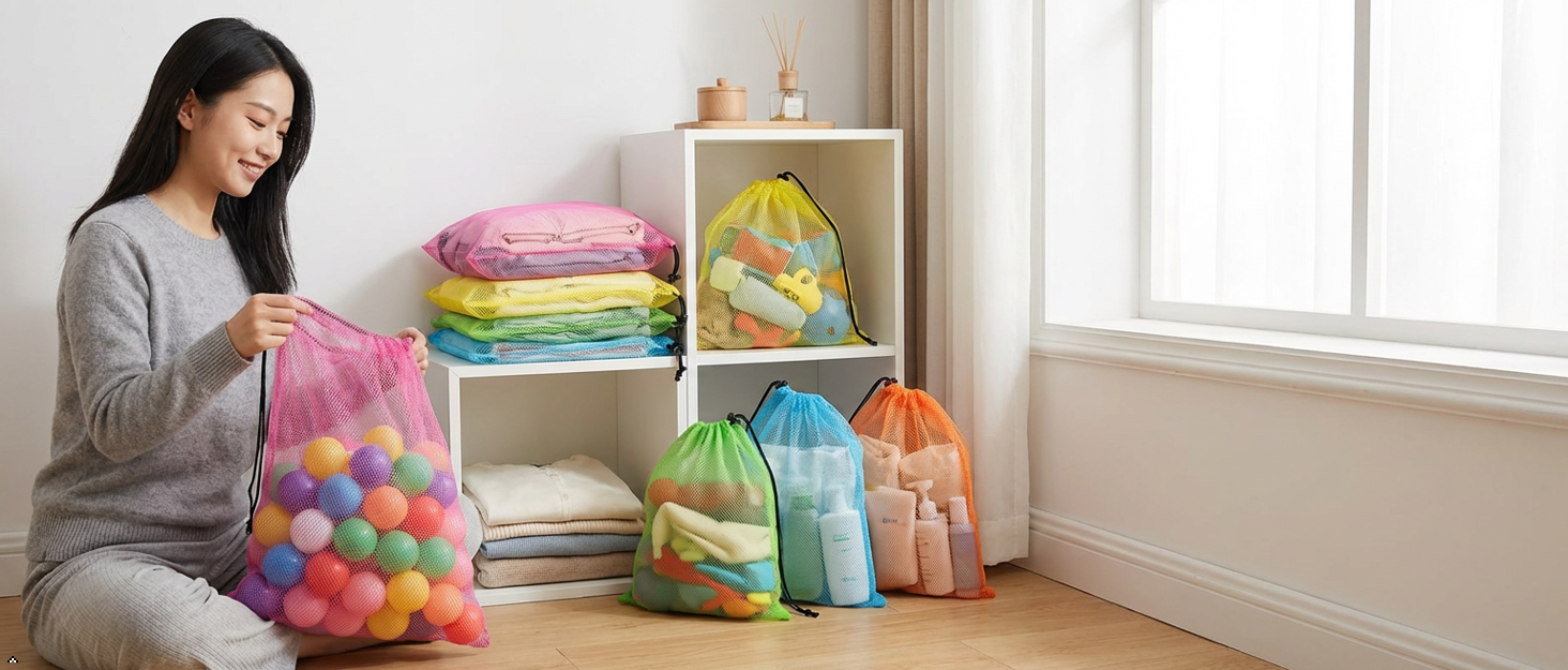 these mesh bags to be of good quality and various uses